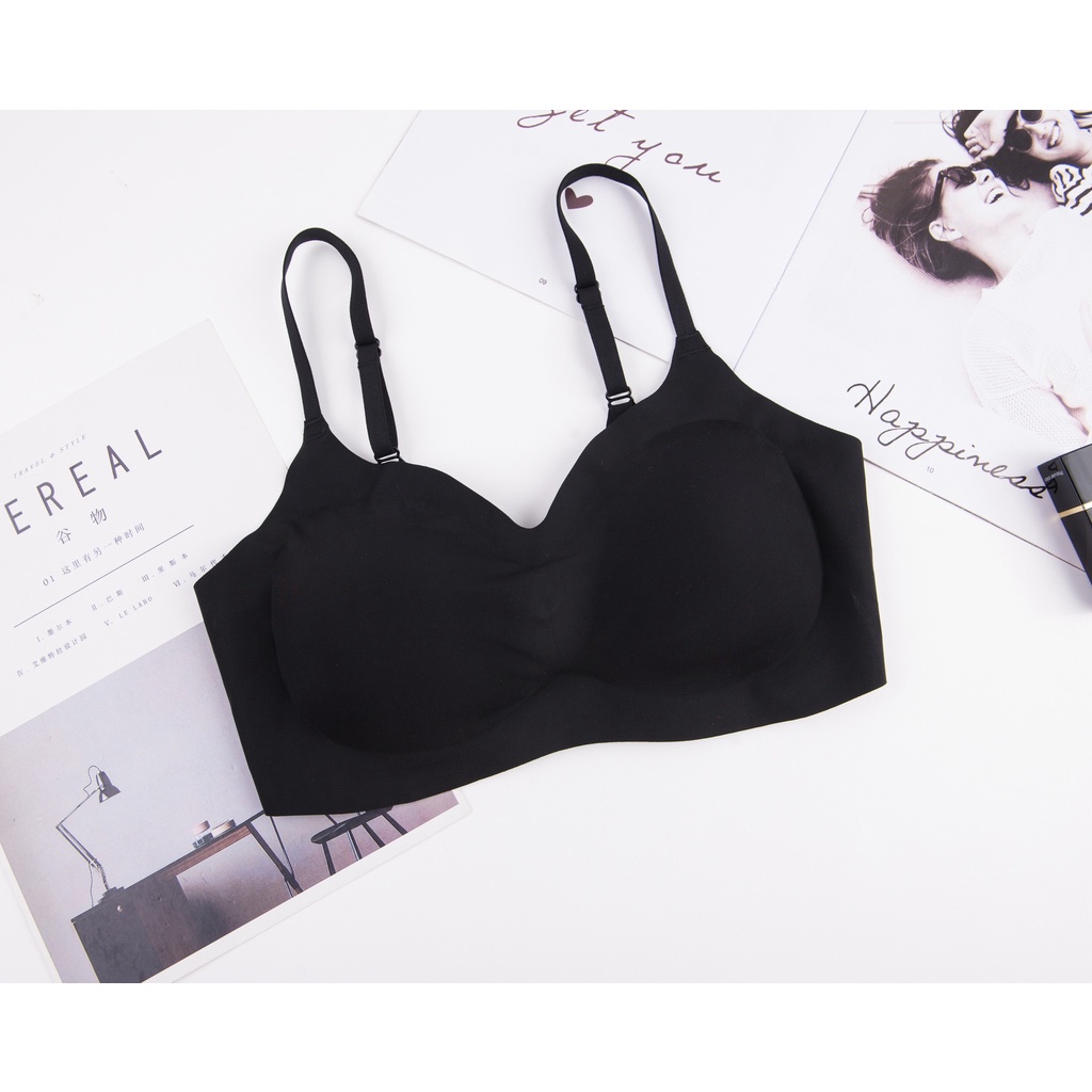 Áo ngực su non tự nhiên 3D  không gọng đệm nhẹ nâng ngực có Bigsize 40 bản 3 móc áo chống hằn mỡ lưng A650 | BigBuy360 - bigbuy360.vn