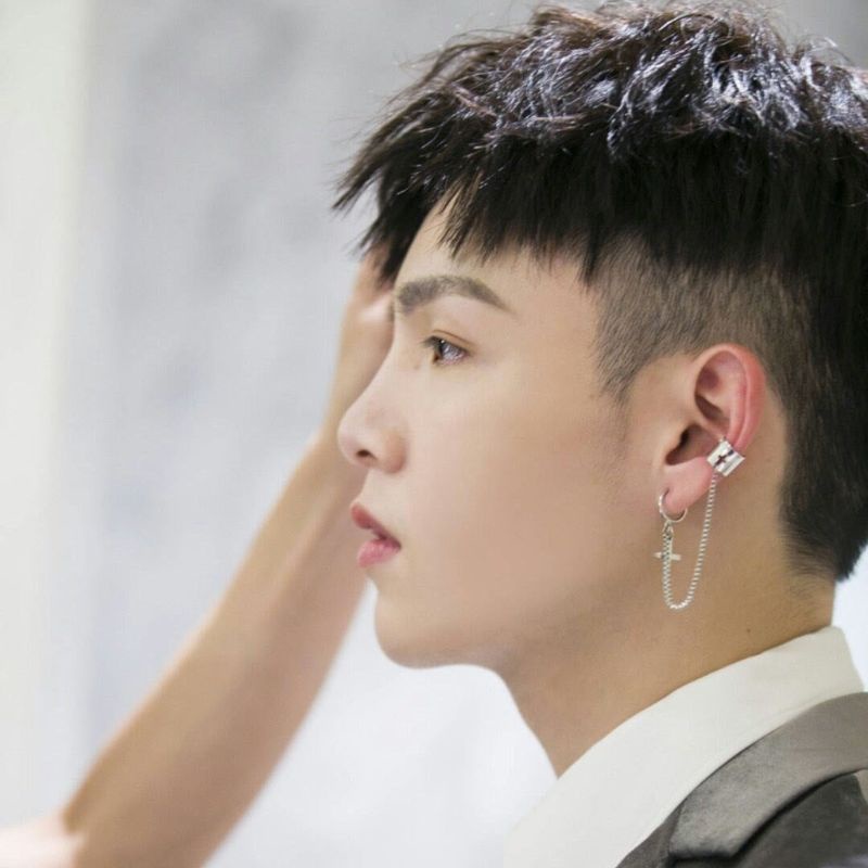 Bông Tai Dạng Kẹp Bằng Thép Không Gỉ Hình Ngôi Sao Thời Trang Cho Bạn Bè