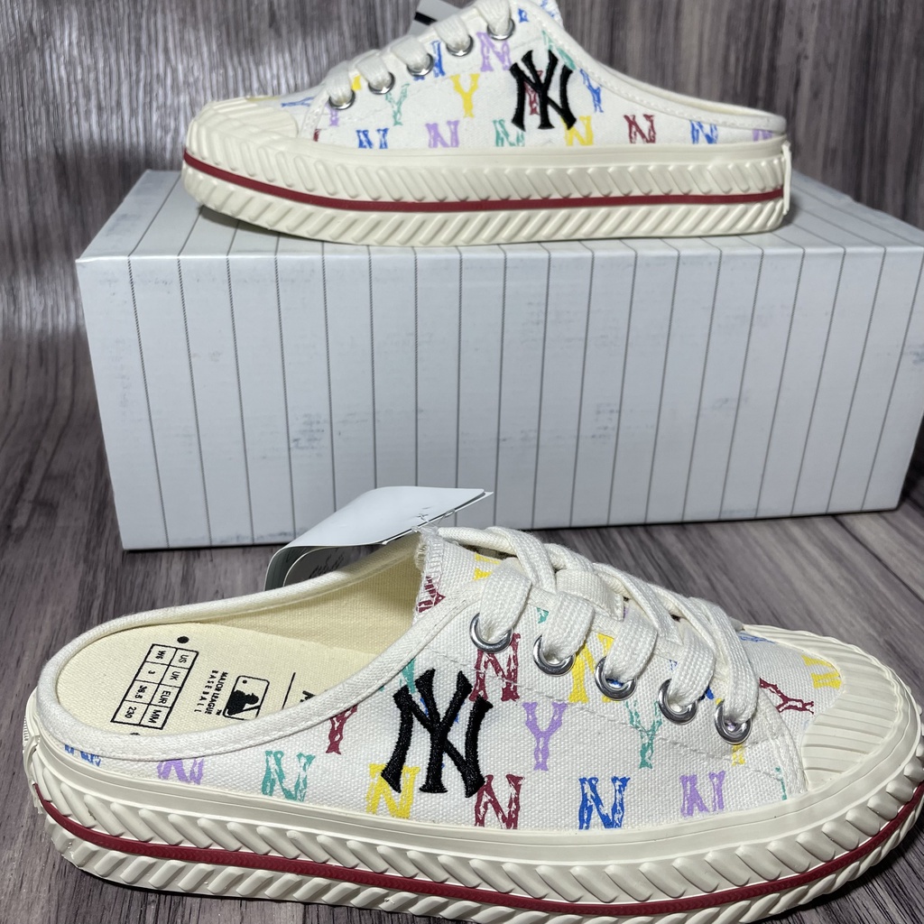 [Tặng Quà] Giày Đạp Gót nữ MLB Chính Hãng Hàn Quốc [Fake Đền X10] Freeship toàn quốc | BigBuy360 - bigbuy360.vn