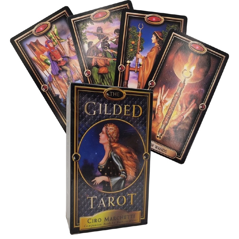 SHIP FAST!! Bộ bài Tarot The Gilded Tarot Card Party Playing Card Games