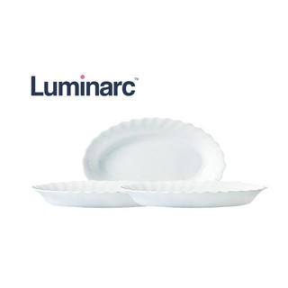 BỘ 3 ĐĨA THỦY TINH LUMINARC TRIANON OVAL 29CM