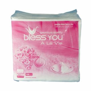 Khăn ăn cao cấp premium quality Bless You À La Vie 100 tờ