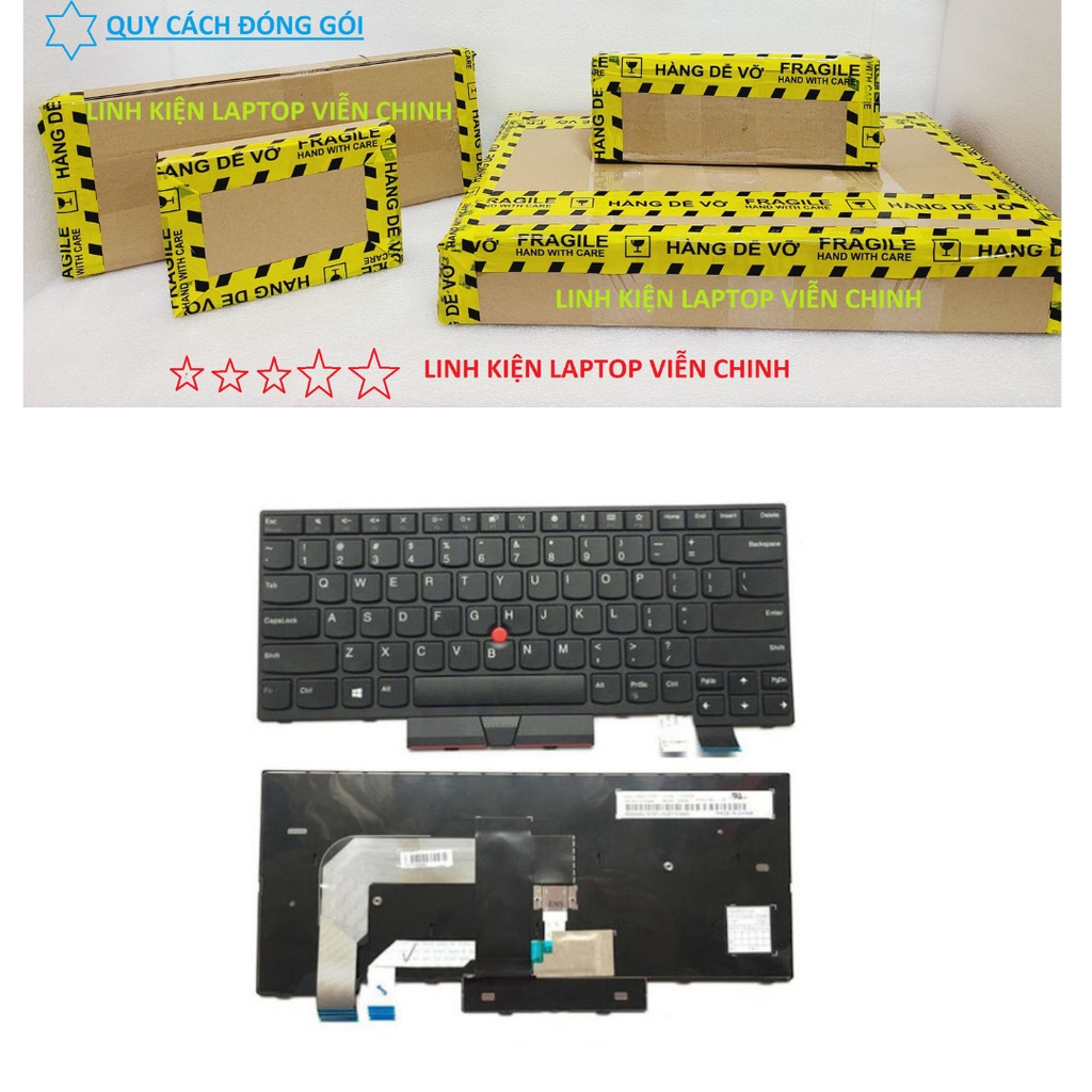 Thay bàn phím laptop Lenovo Thinkpad T470 T480 – T470