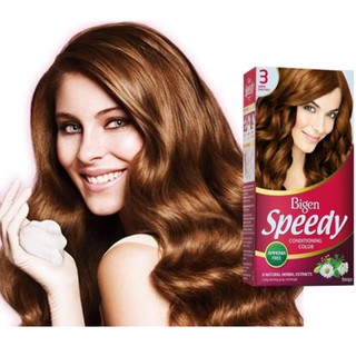 🍀Thuốc Nhuộm Tóc Bigen Speedy Warm Chestnut - số 3