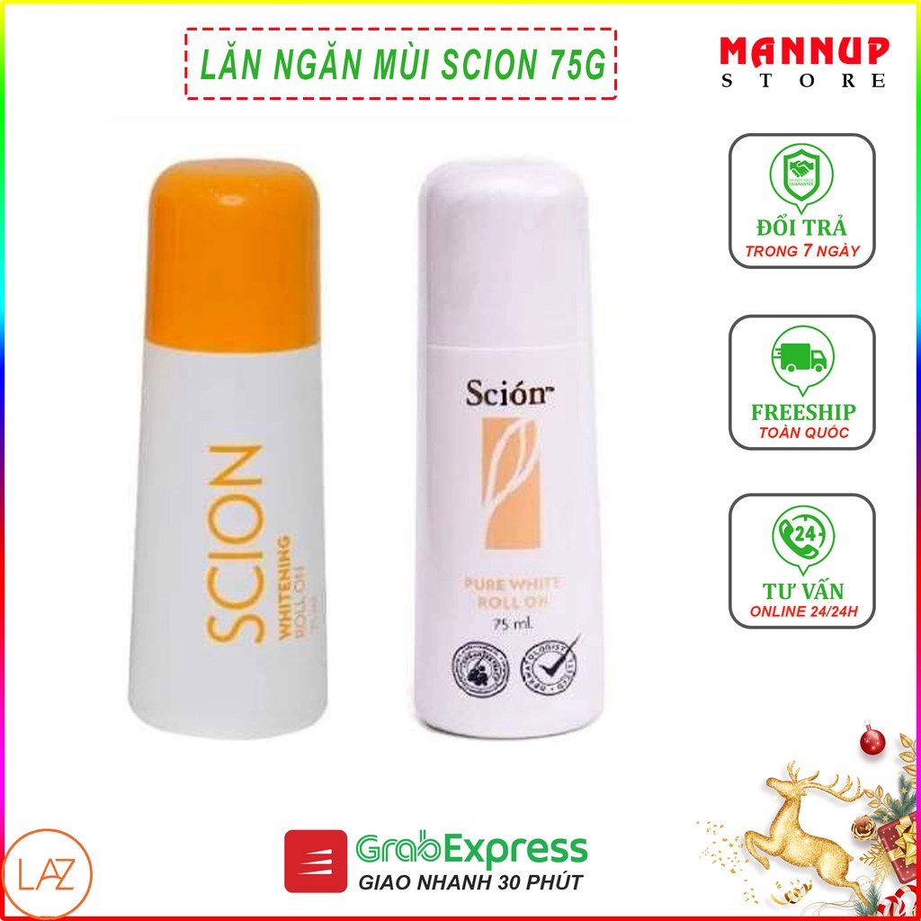 Lăn Khử Mùi Scion Nuskin 75ml Hàng Chính Hãng - Ngăn Ngừa Và Khử Mùi Cơ Thể, Hương Thơm Dịu Nhẹ Suốt 24H