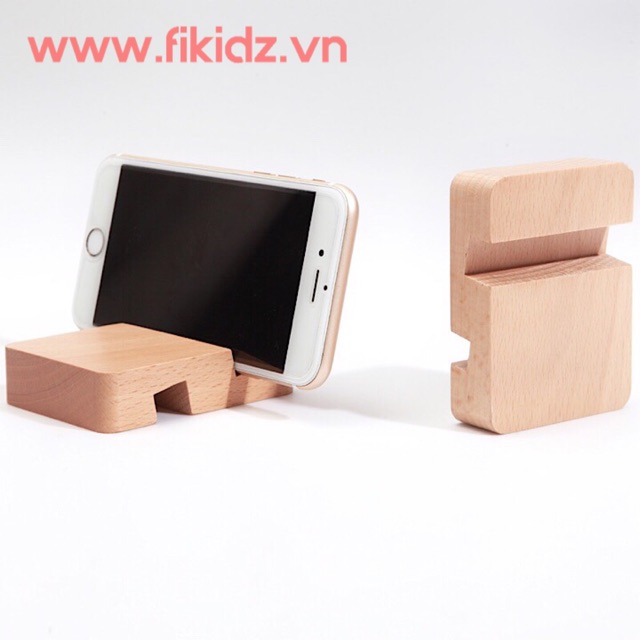 Giá đỡ điện thoại bằng gỗ nhỏ gọn | BigBuy360 - bigbuy360.vn