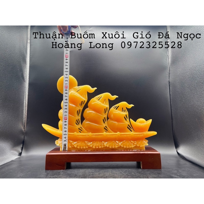 Tượng Thuận Buồm Xuôi Gió Đá Ngọc Phong Thuỷ