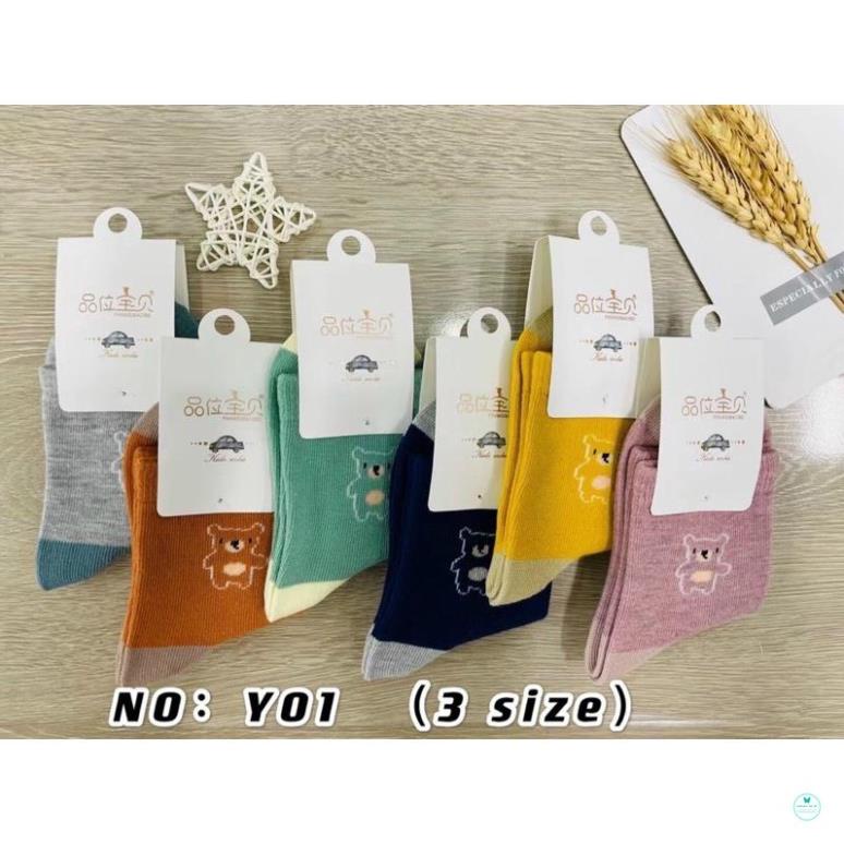 Tất len CAO CỔ Hình Ngộ Nghĩnh Đáng Yêu Cao cấp, Tất Cho Bé Trai Bé Gái Cổ cao (1-9 tuổi)