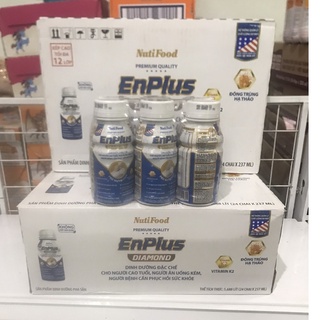 1 Lốc Sữa bột pha sẵn Enplus Diamond 6 chai 237ml