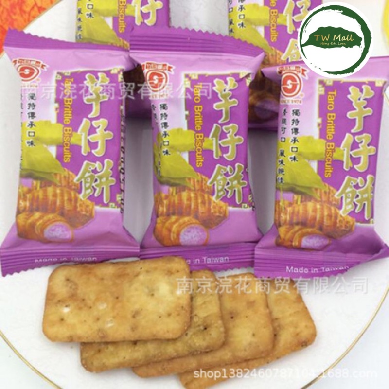 Bánh snack khoai môn Đài Loan Ri Xiang 330g - TW Mall