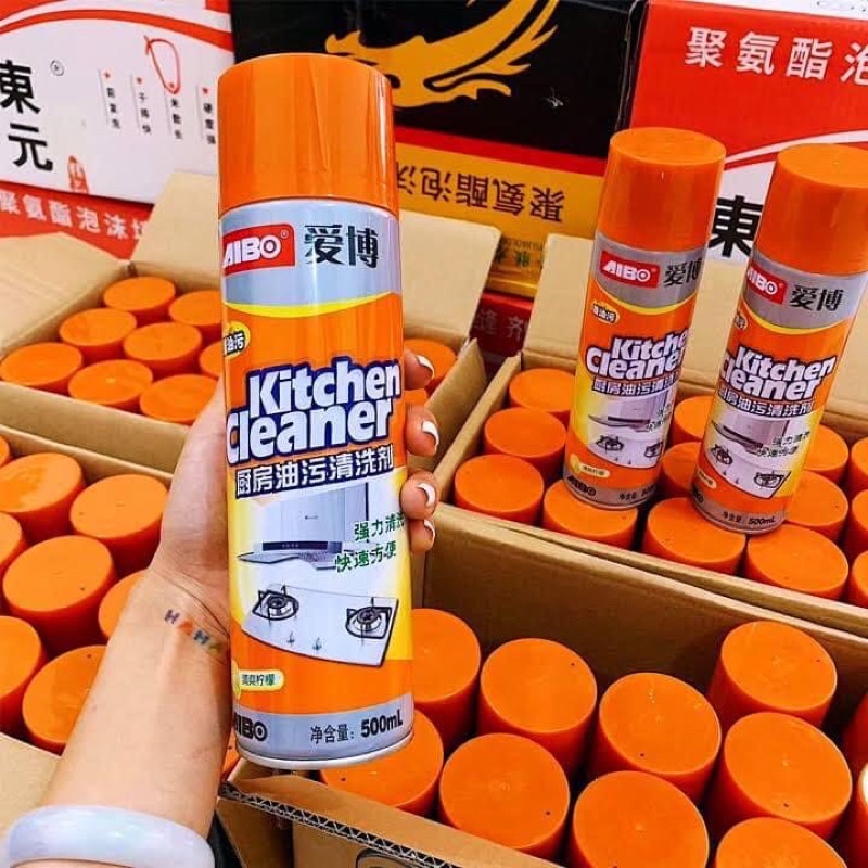 Bình xịt bọt tẩy rửa đa năng siêu sạch 500ml