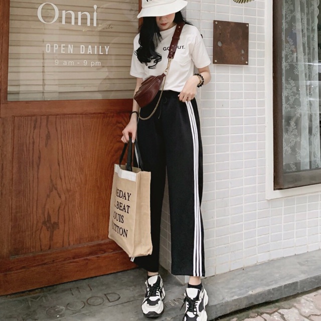 Quần ống rộng umi lụa cao cấp ( hàng chuẩn)