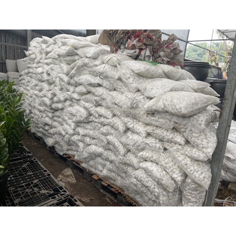 1kg SỎI TRẮNG TRANG TRÍ HỒ CÁ, CHẬU CÂY, LỐI ĐI