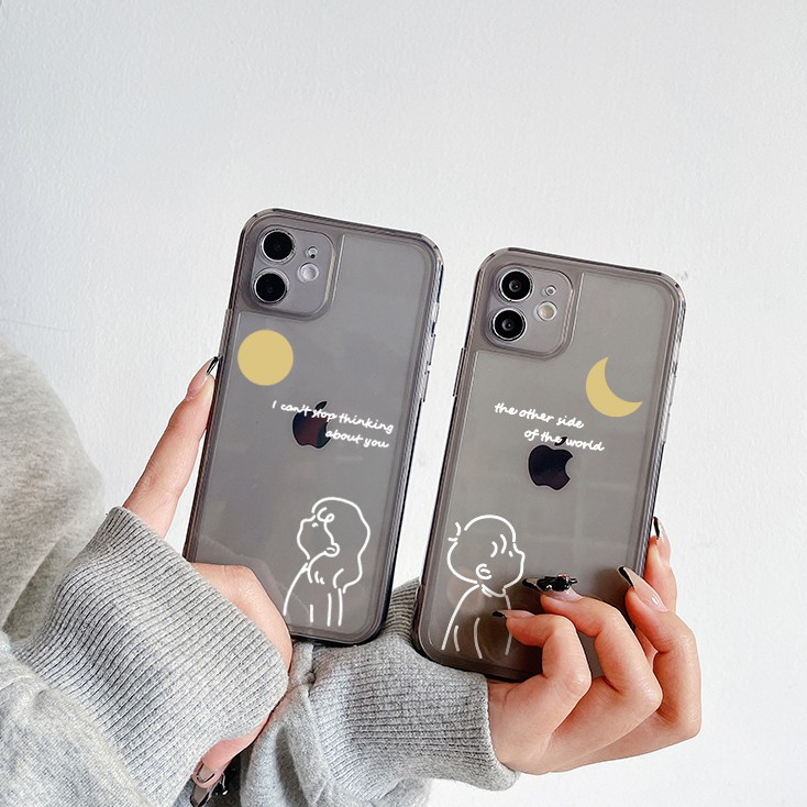 Ốp lưng iphone trong cạnh vuông BVC sun moon 6plus/6splus/7/7plus/8/8plus/x/xr/xs/11/12/pro/max/plus/promax-Awifi M4-1 | BigBuy360 - bigbuy360.vn