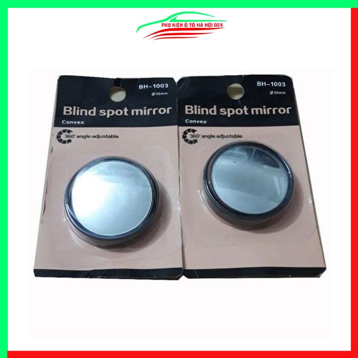 Gương chiếu hậu mini đường kính 55mm cho ô tô góc điều chỉnh 360 độ