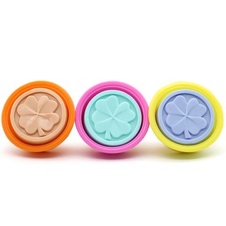 Khuôn silicon làm xà phòng hình cỏ 4 lá