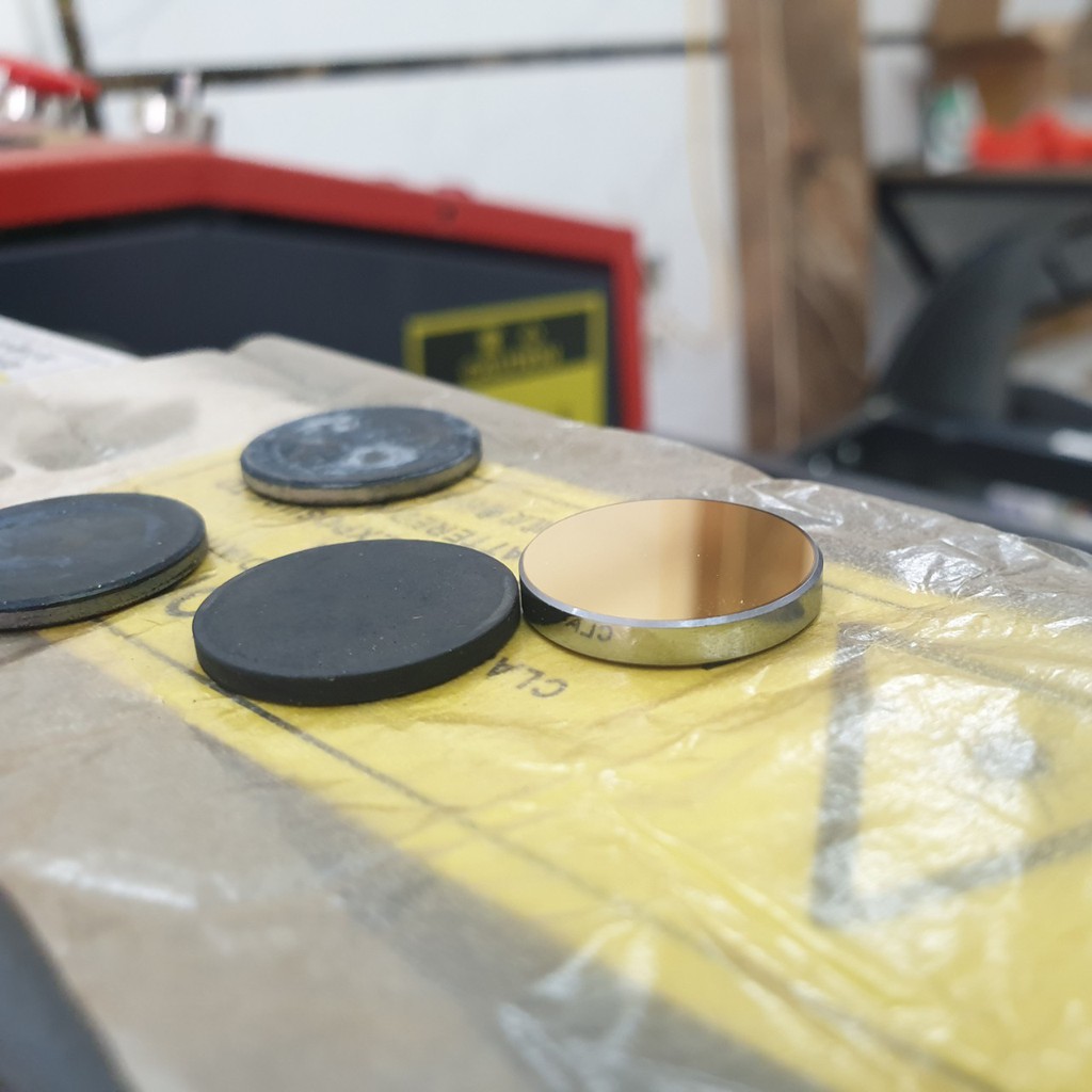 Gương Phản Chiếu Mạ Vàng Milageto Cho Máy Cắt Laser CO2