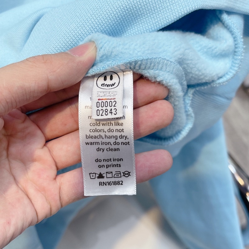 ⚡️[BEST QUALITY] -  Áo Hoodie Justin Bieber Drew House Secret (Seal Blue), áo hoodie Drew House