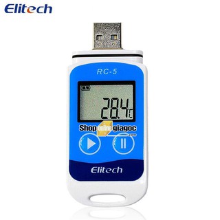 Nhiệt Kế Tự Ghi Elitech RC5 (CHƯA BAO GỒM GIẤY HIỆU CHUẨN)