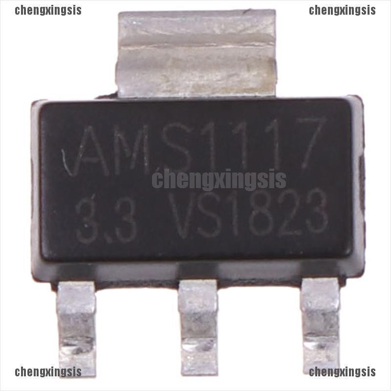 Bộ 20 Linh Kiện Điều Chỉnh Điện Áp Cxjj Ams1117-3.3 Lm1117 3.3v 1a Sot-23