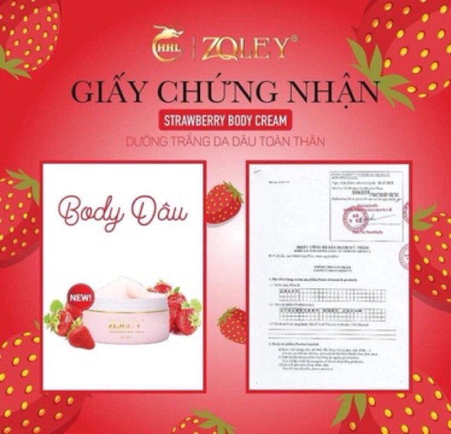 Body Dâu Zoley 200g