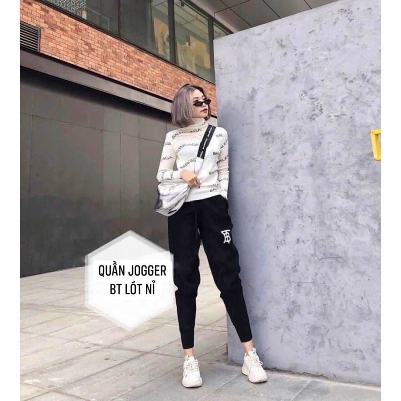 Quần nỉ jogger TB chất dày dặn siêu hot siêu đẹp | WebRaoVat - webraovat.net.vn