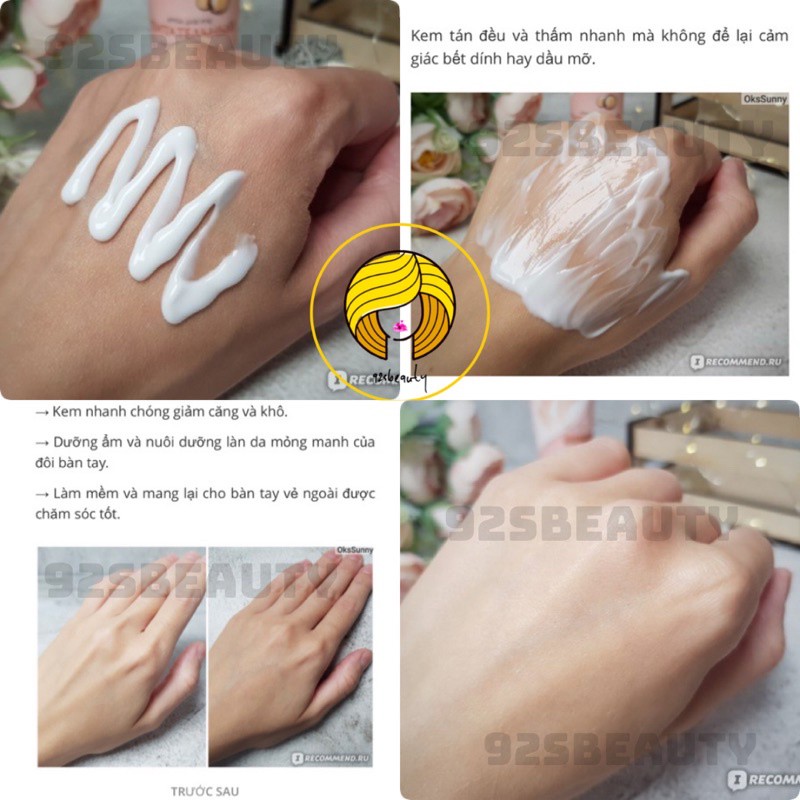 Kem dưỡng da tay Silky Hands chống nhăn da, chống lão hóa da, da nẻ mấy cũng hết nẻ-chính hãng Nga