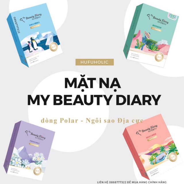 Mặt nạ Beauty Diary Đài Loan