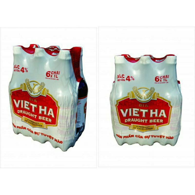 lốc bia hơi việt hà 1l