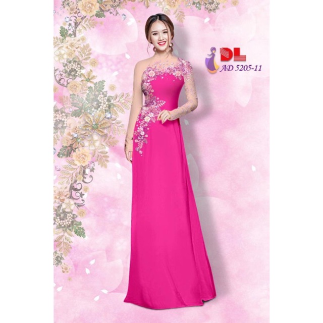 Vải áo dài giả rèn