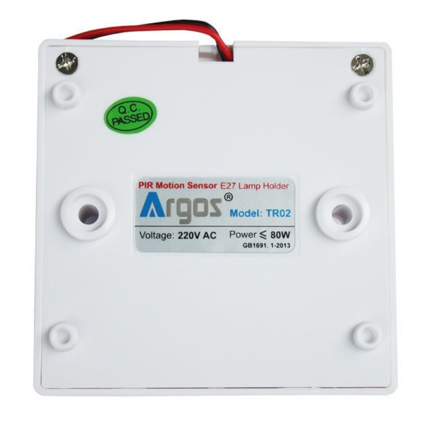 Đuôi đèn cảm biến hồng ngoại Argos TR02 - dùng nguồn 220V AC