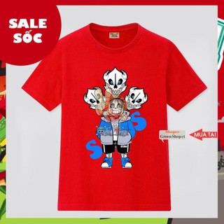 NEW Áo Thun Game Undertale Sans V3 Siêu Ngầu -Có Size Trẻ Em 3 Màu S227