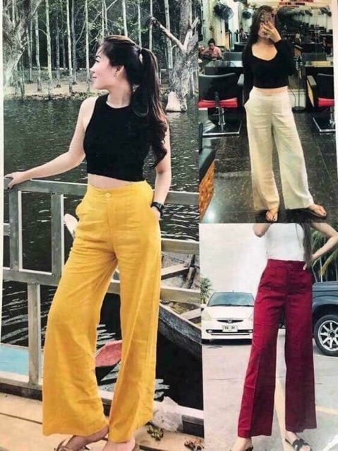 QUẦN LINEN CHÍNH HÃNG THAILAND SIÊU RẺ NHẤT SHOPEE - [ CÓ SẴN ]