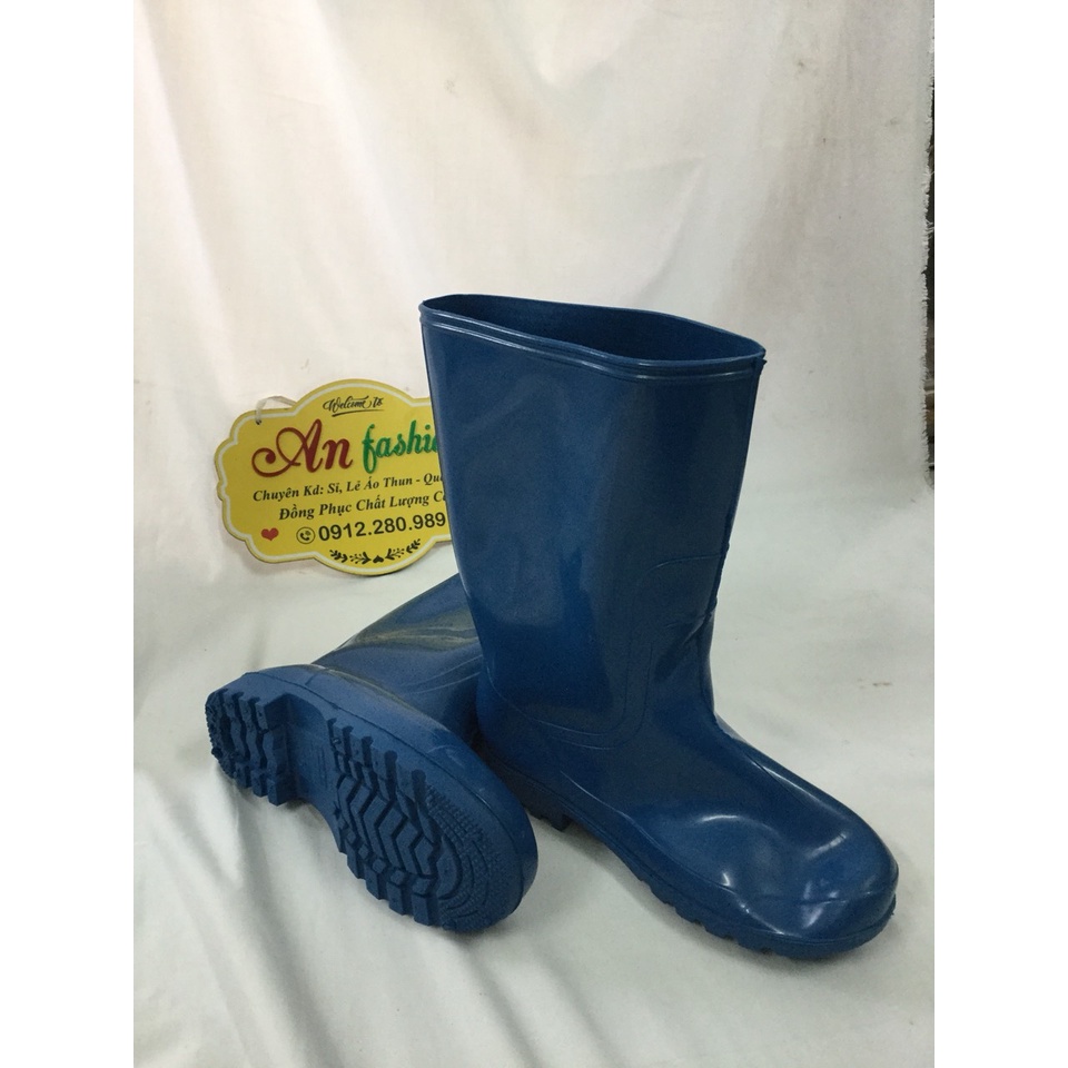 Ủng cao su xanh TGP cao cấp _ Hình chụp thật