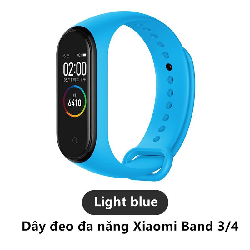 Đối với dây đeo ban đầu Xiaomi Mi Band 4/3 silicon 4 Dây đeo cổ tay Thay thế [BD10001]