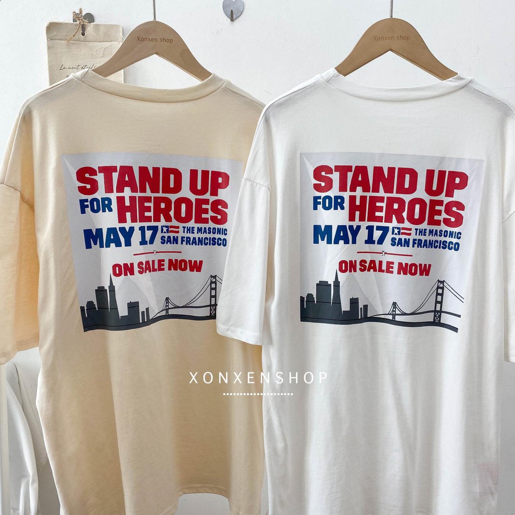 Áo thun form rộng in chữ Xonxen shop chất cotton thoáng mát free size, mã 2151