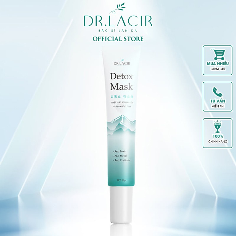 Mặt nạ thải độc DR.LACIR Detox mask 35g DR15