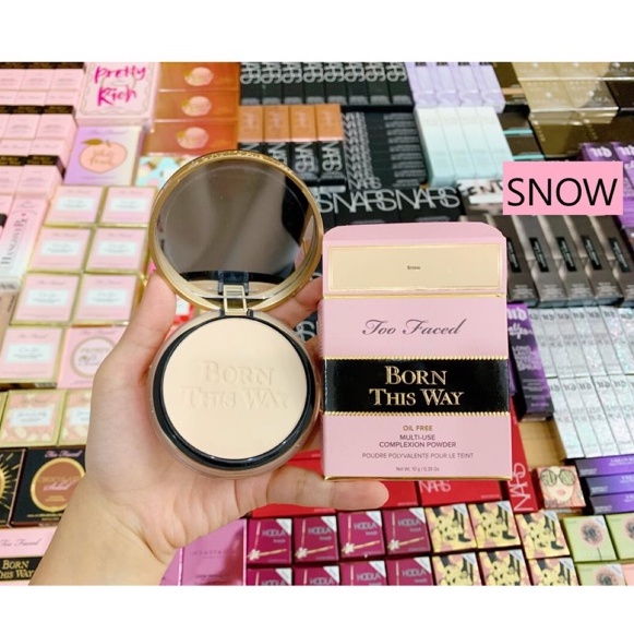 New - Too Faced- Phấn Phủ Dạng Nén-Born This Way Multi-Use Complexion Powder 10g