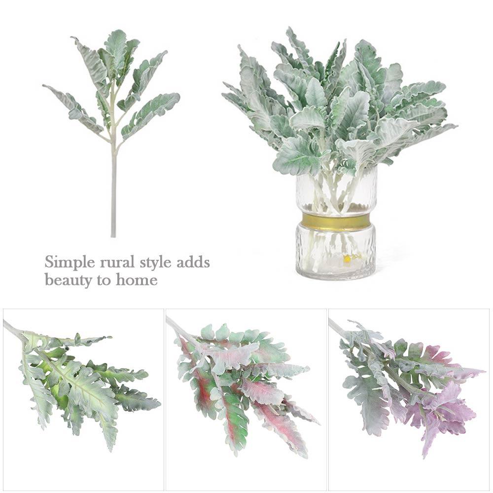 CONOPERY Cây Hoa Nhân Tạo Trang Trí Nhà Cửa|Lá Giả Trang Trí Nhà Cửa Xinh Xắn