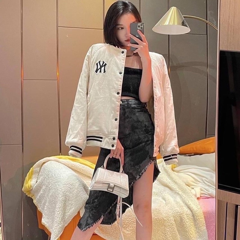 ÁO BOMBER NHUNG TĂM LÓT PHAO