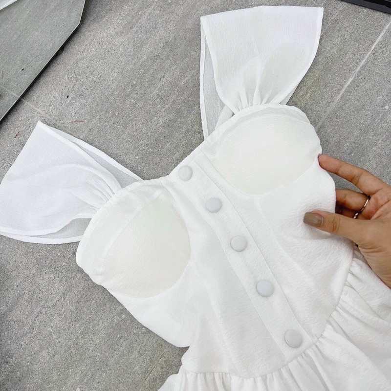 ĐẦM TRẮNG PHỐI NÚT XOÈ