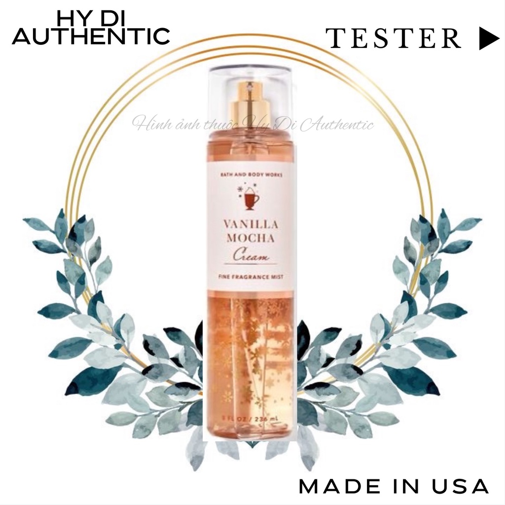 VANILLA MOCHA CREAM - XỊT THƠM DƯỠNG THỂ BATH & BODY WORKS USA
