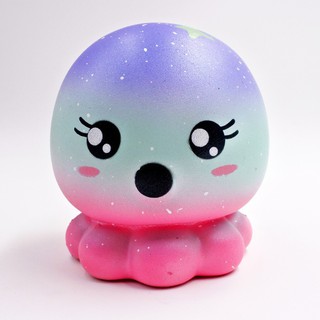 ĐỒ CHƠI SQUISHY BẠCH TUỘC TRÒN KÈM BAO BÌ CHÍNH HÃNG
