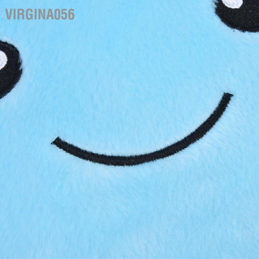 Virgina056 Luminous Pillow Star Shape Beautiful Color Cute Glowing Plush Throw for Party Daily Decoration