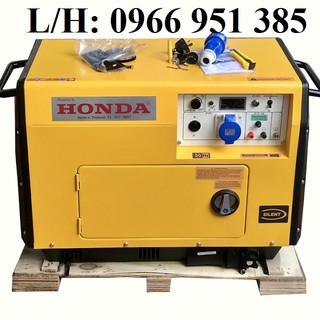 Máy Phát Điện Honda Chạy Dầu HD7600MV (6,5Kw) siêu cách âm
