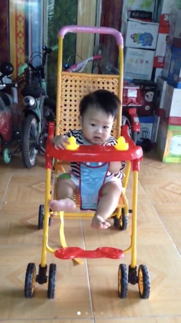 Xe mây gấp#xe mây