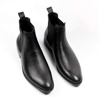 Giày Chelsea Boots nam thời trang phong cách trẻ trung năng động chất liệu da bò nguyên tấm đế cao su chống trượt SN143
