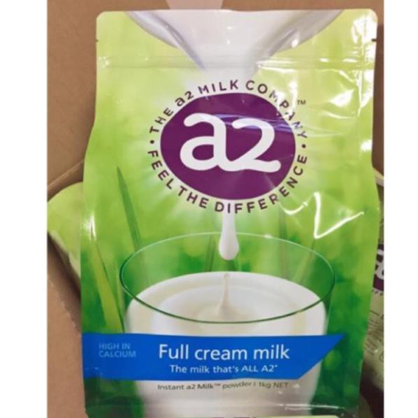 Sữa A2 nguyên kem dạng bột - Úc 1kg-mẫu mới- date 5.2022
