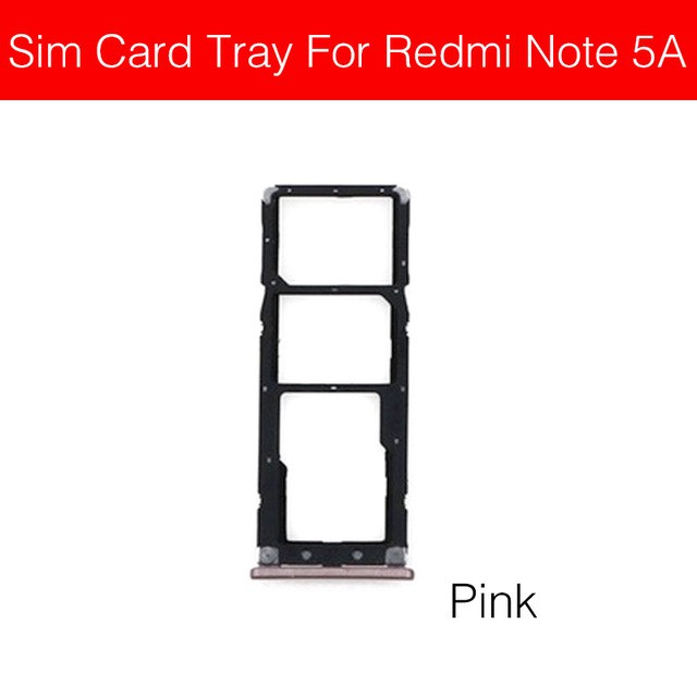 Khay Đựng Thẻ Sim Thay Thế Cho Điện Thoại Xiaomi Redmi Note 5 5a 5 Pro