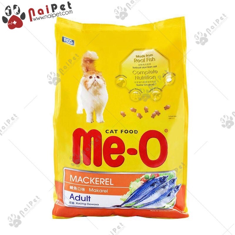 Thức Ăn Hạt Khô Cho Mèo Me-O Thái Lan 400g